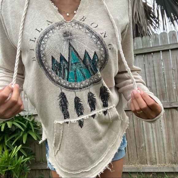 Billabong Sweaters - Billabong Raw Dreamcatcher Mountain Hoodie